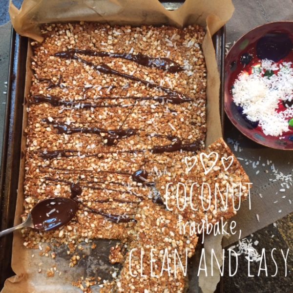 Coconut Traybake Fresh Food Living